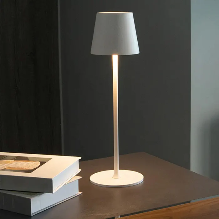 Rechargeable Touch Table Lamp White