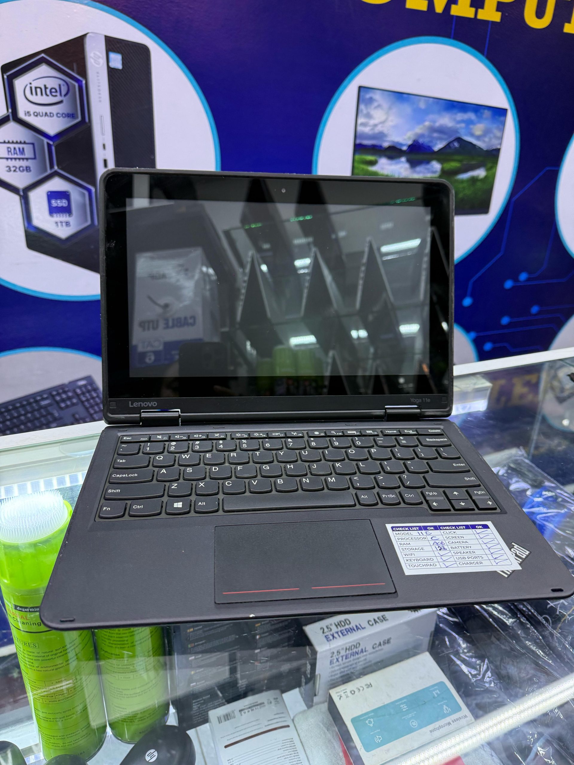 Lenovo Thinkpad 11e yoga x360 4GB