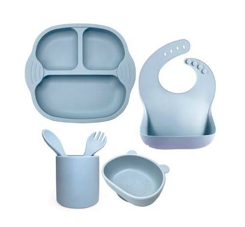 Silicon feeding sets For Babies