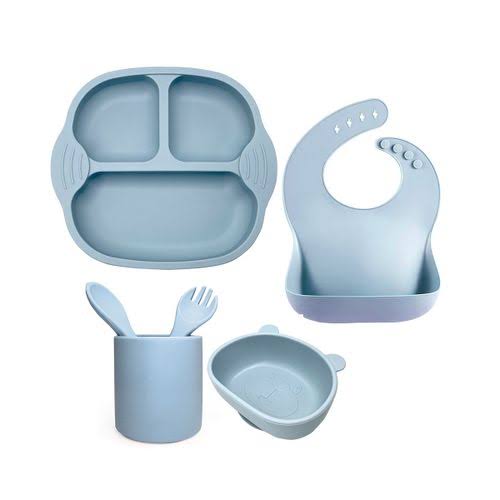 Silicon feeding sets For Babies