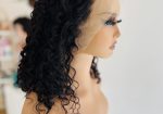 Human hair water wave curls 14 inches