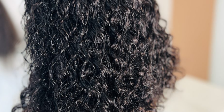 Human hair water wave curls 14 inches