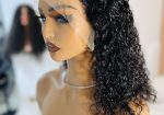Human hair water wave curls 14 inches