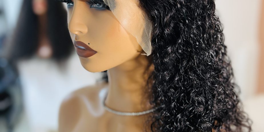 Human hair water wave curls 14 inches