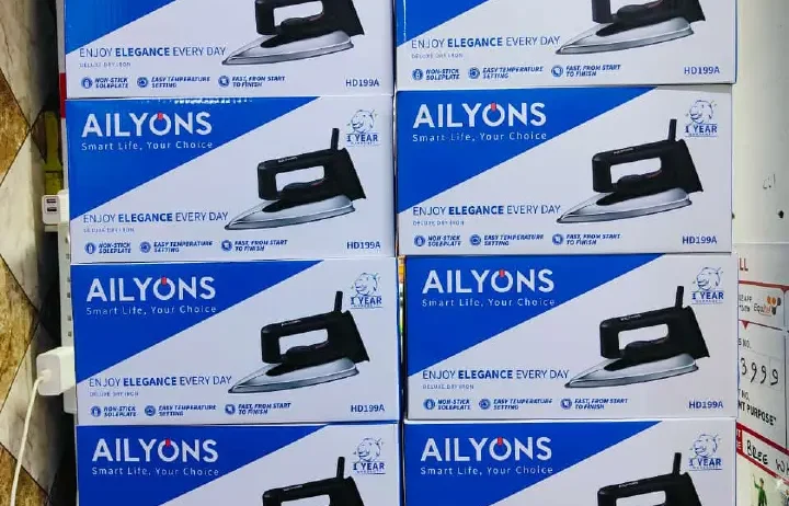 Ailyons HD199A Dry Iron Silver Black