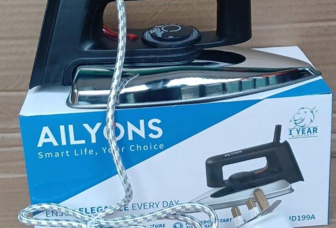 Ailyons HD199A Dry Iron Silver Black