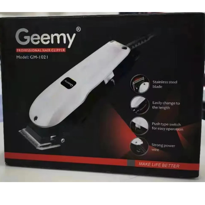Geemy Electric Hair Clipper Trimmer Kinyozi