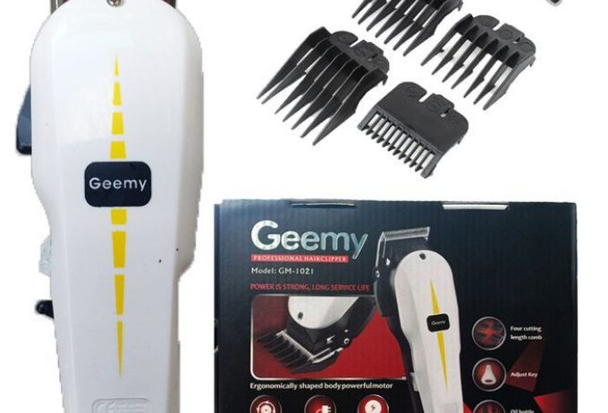 Geemy Electric Hair Clipper Trimmer Kinyozi