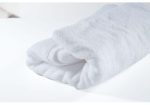 1pc Pure White Large Cotton Towel