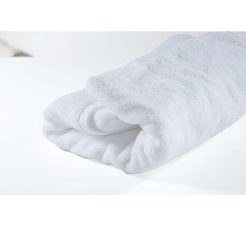 1pc Pure White Large Cotton Towel