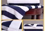 Cubana Stripped Beach Towels- Assorted Colours