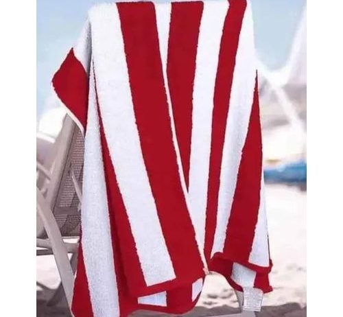 Cubana Stripped Beach Towels- Assorted Colours