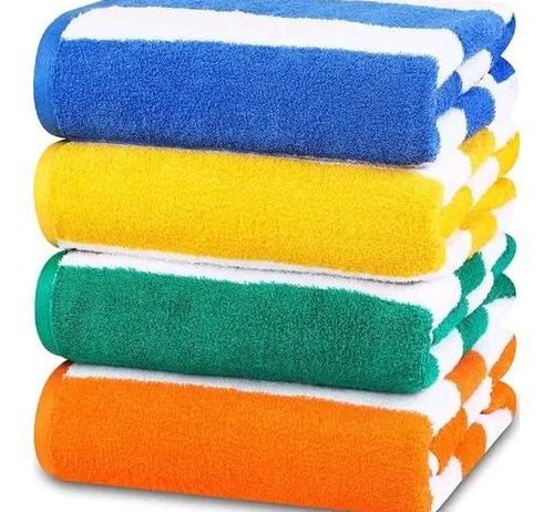 Cubana Stripped Beach Towels- Assorted Colours