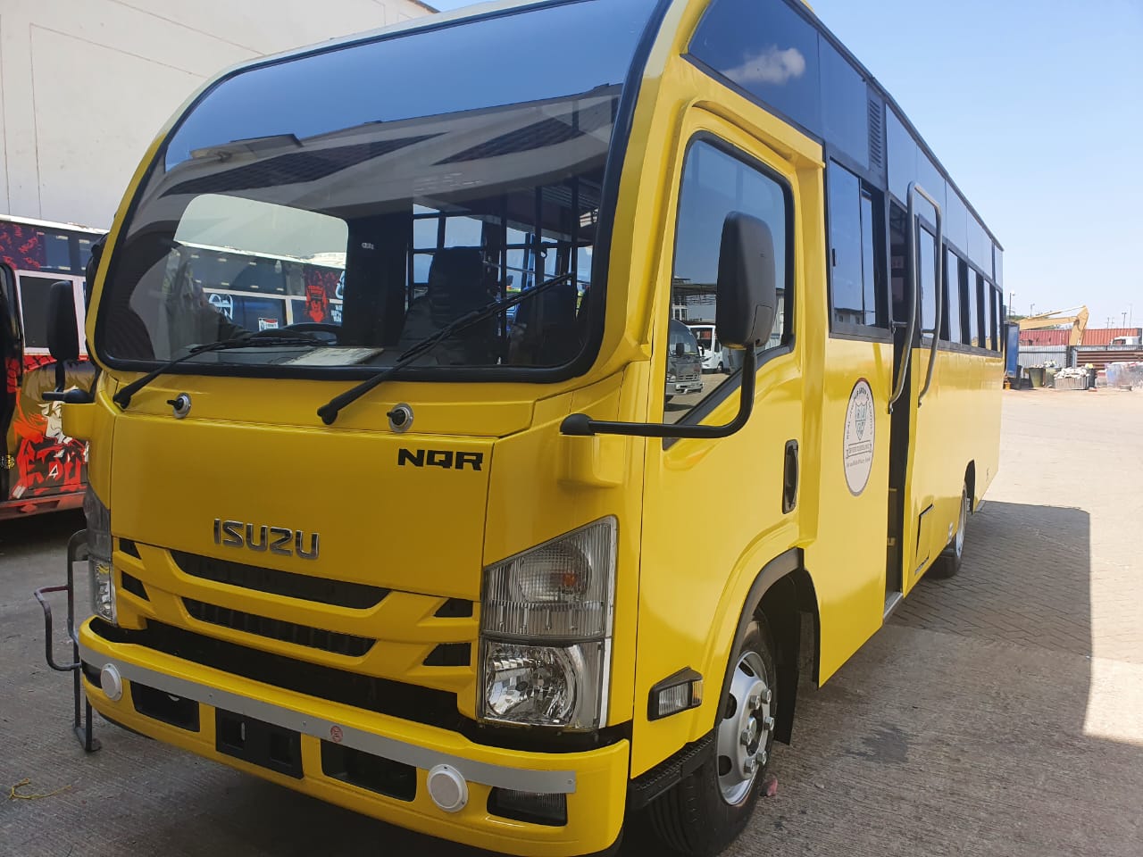 Acquire  New Isuzu school bus.