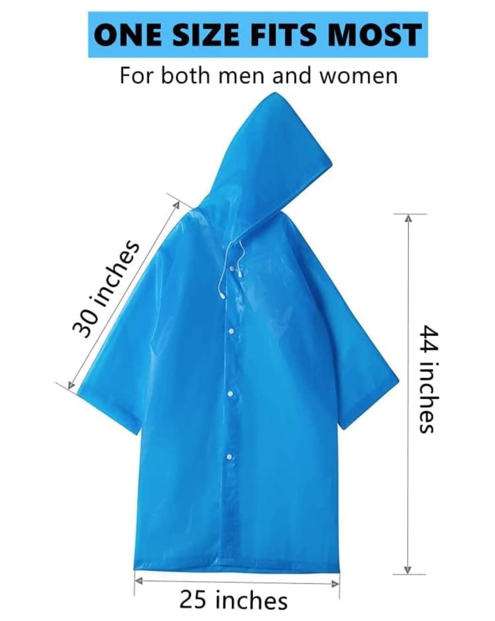 Durable Lightweight Eva Rain Coat – Stay Dry in Style