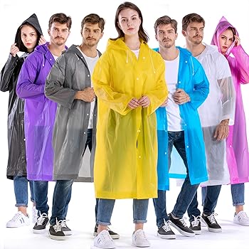 Durable Lightweight Eva Rain Coat – Stay Dry in Style