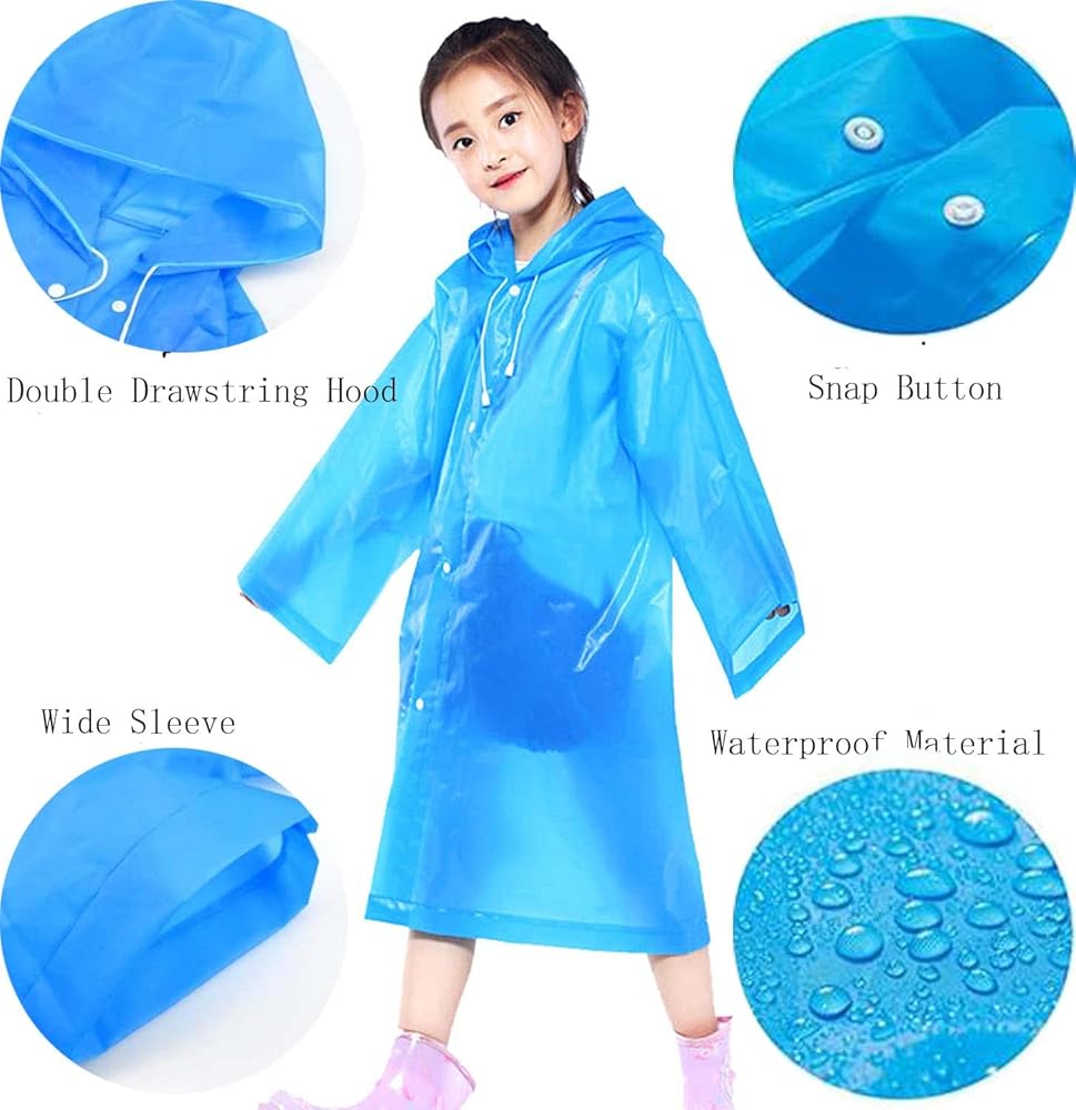 Durable Lightweight Eva Rain Coat – Stay Dry in Style
