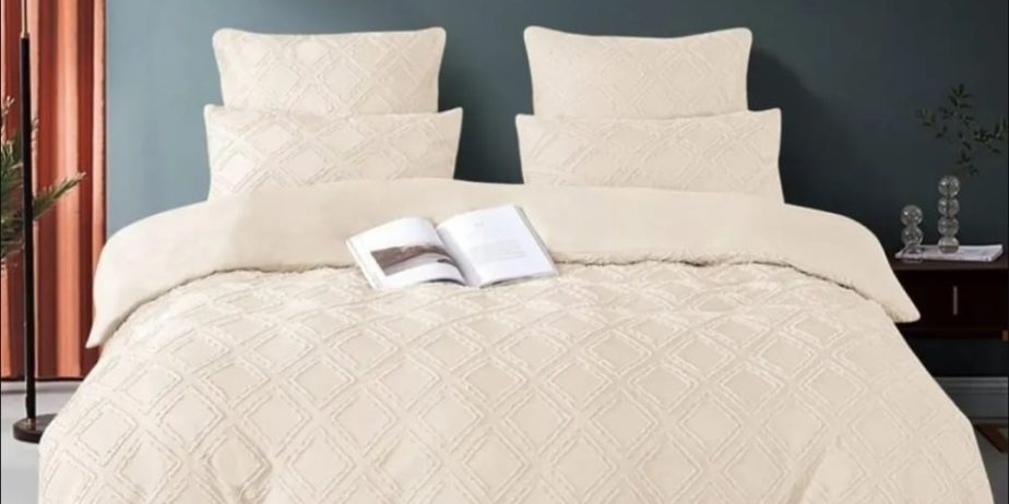 Cotton Serenity Tufted Duvet Set