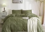 Cotton Serenity Tufted Duvet Set