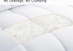 Warm Duvet, Bedsheet 2 Pillowcases-double Sided White Duvet
