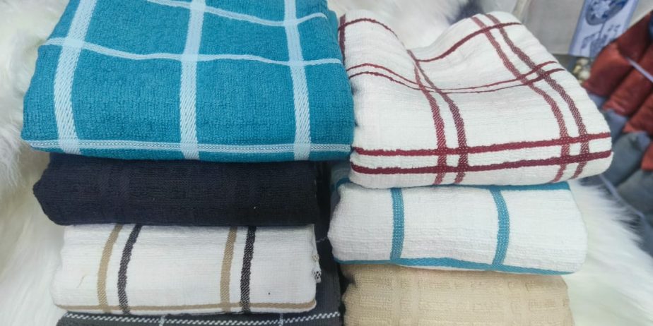 High Quality Cotton Kitchen Towels  Assorted Colours (6pcs)