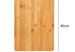 Double Thick Solid Wood Board.