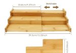Spice Rack – 3-Tier Bamboo Expandable Shelf