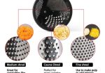 3_Sided manual vegetable shredder/grater 1pc