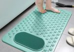 Anti-Slip Bathroom Mats+Foot Massager Bristles..