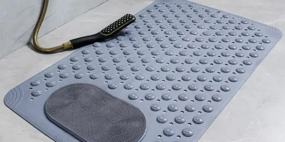 Anti-Slip Bathroom Mats+Foot Massager Bristles..