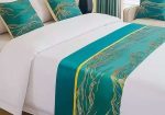3pc Maroon Bed Runner Set.(Does Not Include Pillows)
