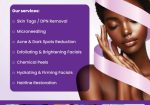 Facials and Skincare and Haircare solutions