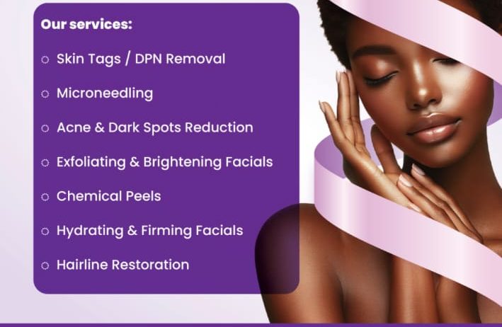Facials and Skincare and Haircare solutions