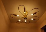 Ceiling Lamp inclusive of the bulbs